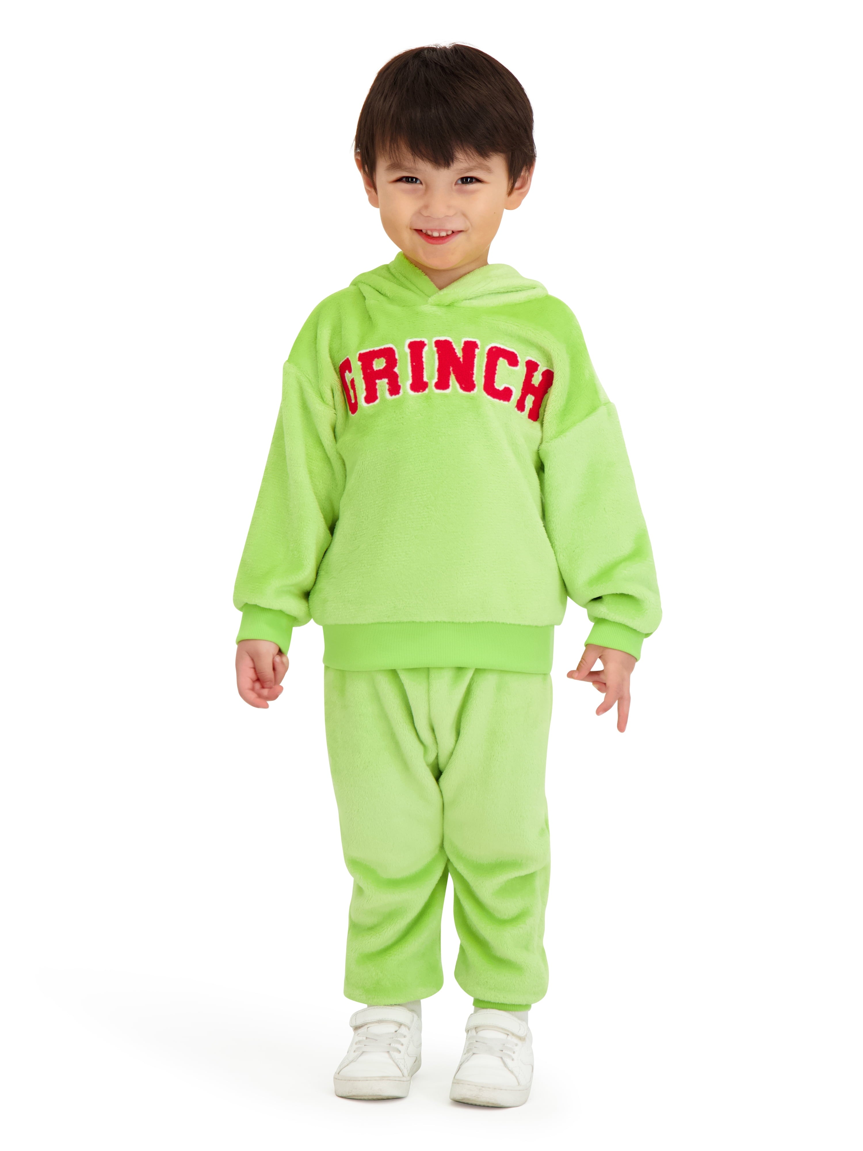 Dr. Seuss The Grinch Toddler Unisex Hoodie and Jogger Set, Sizes 12M-5T