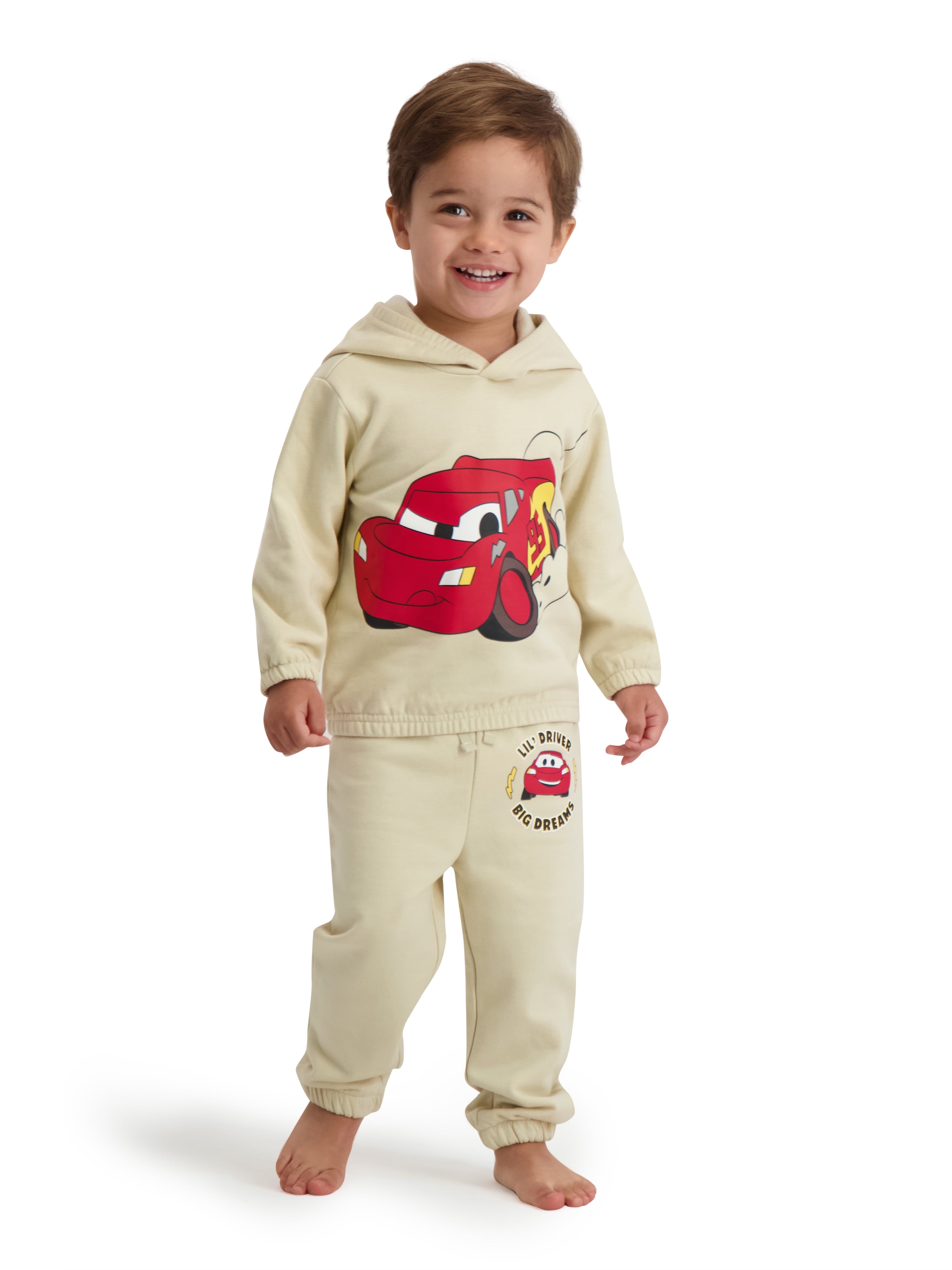 Bluey Baby Boy 2 Piece Fleece Jogger Set, Sizes 0-24 Months