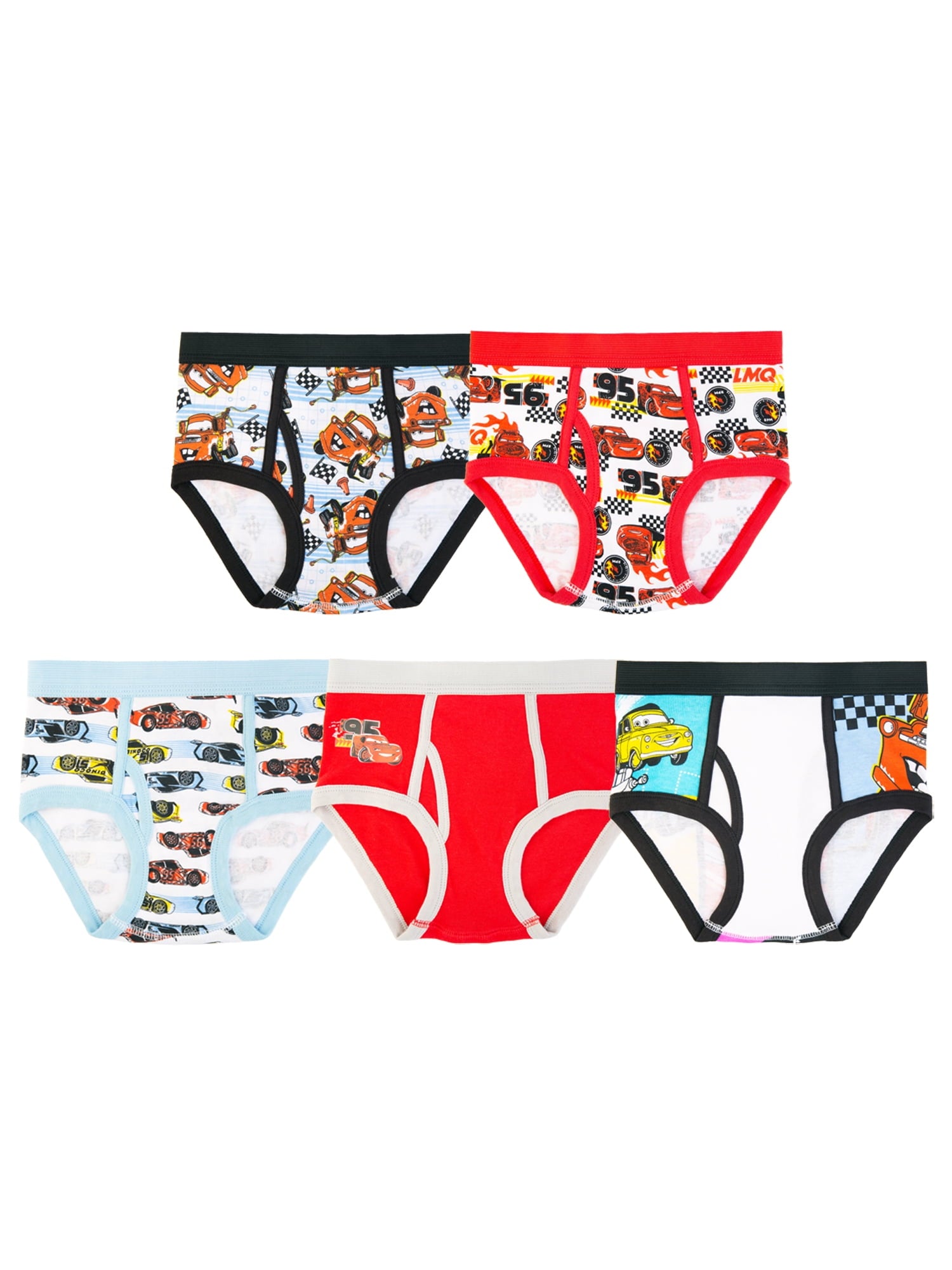 Minecraft Boys Cotton Brief Character Underwear, 5-pack, Size 4-8 Underpants