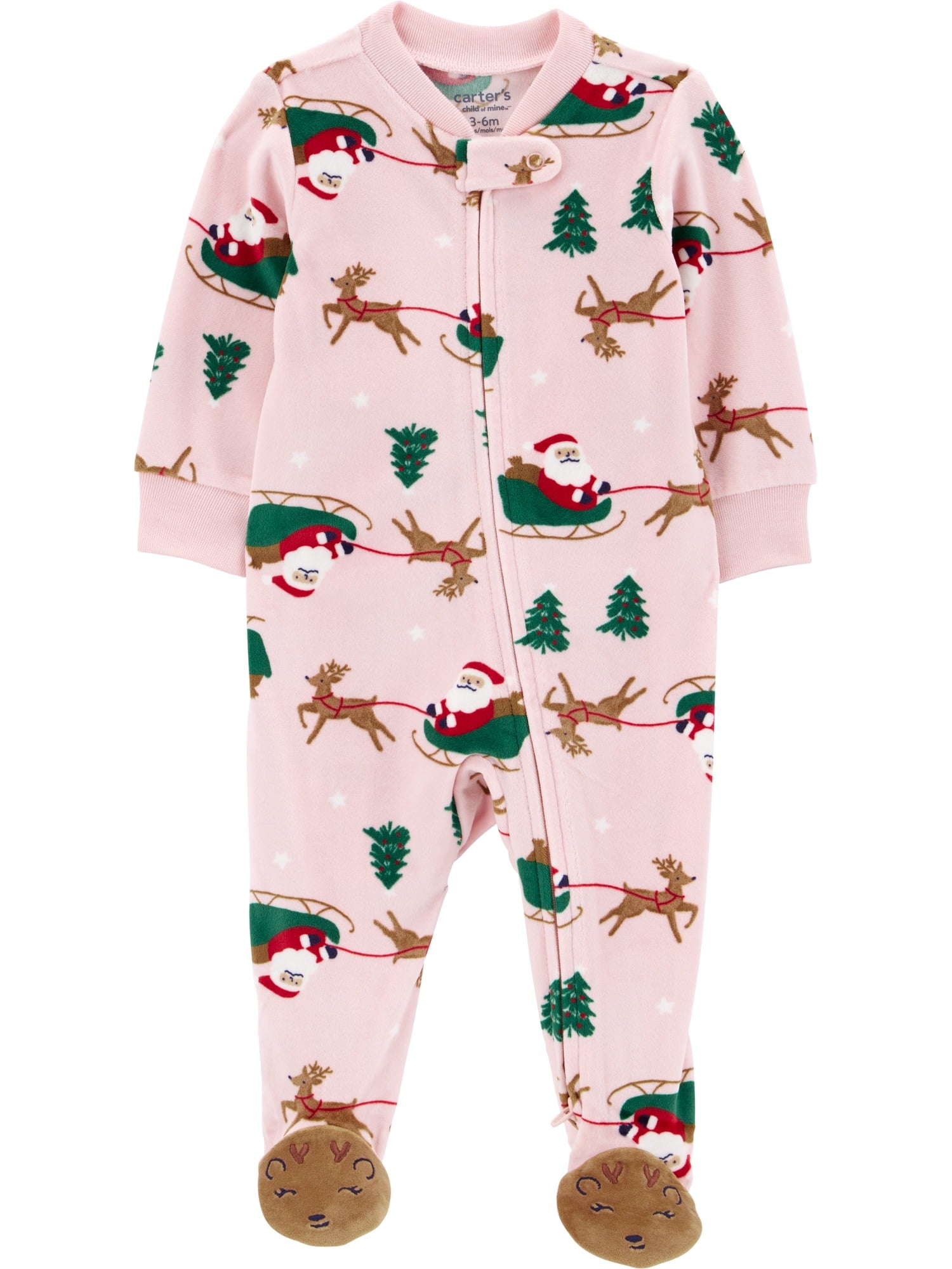 Carter's Child of Mine Baby Cozy Sleep N Play, Single & 2 Pack, Sizes Preemie-6/9 Months