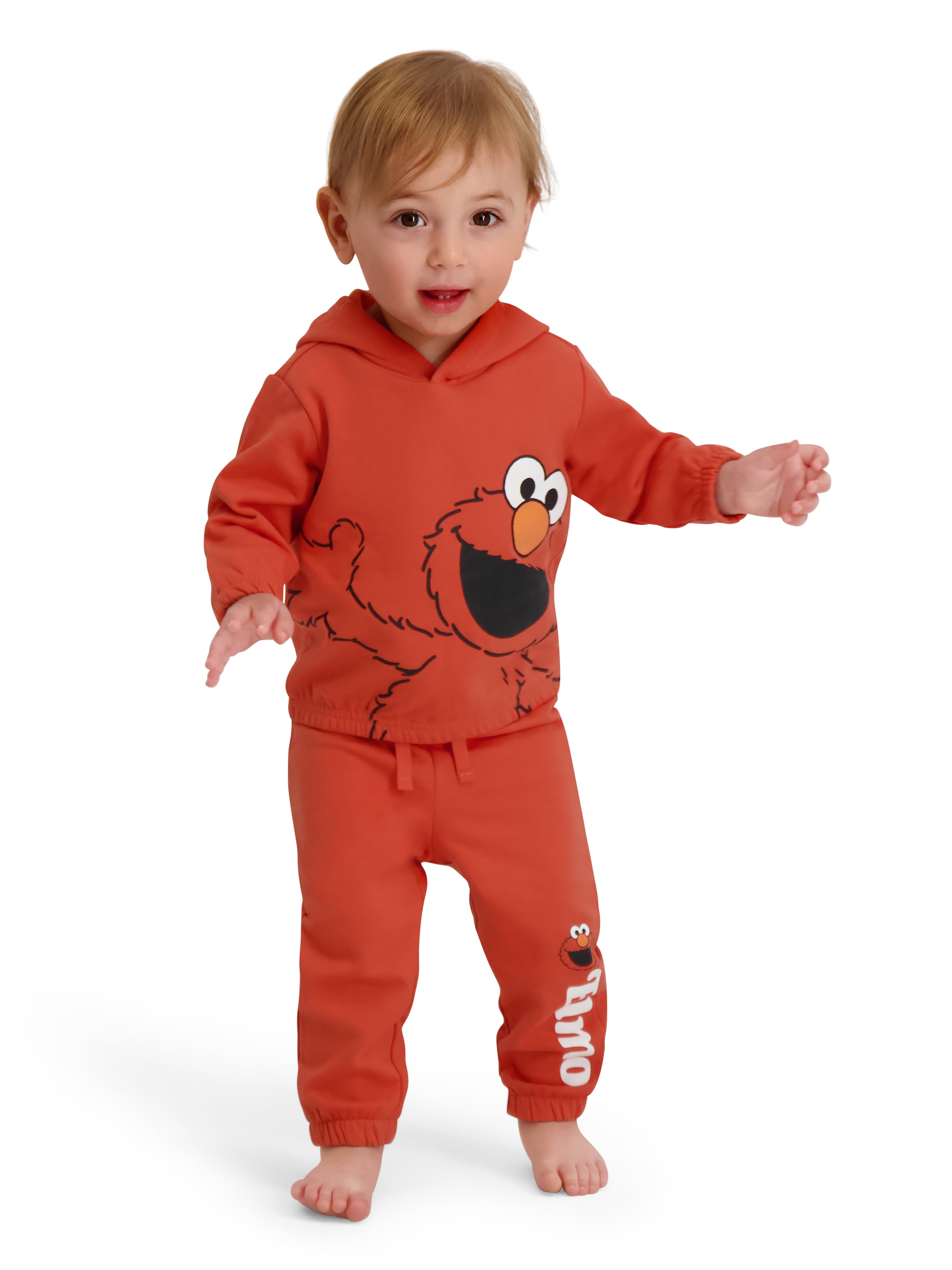 Bluey Baby Boy 2 Piece Fleece Jogger Set, Sizes 0-24 Months