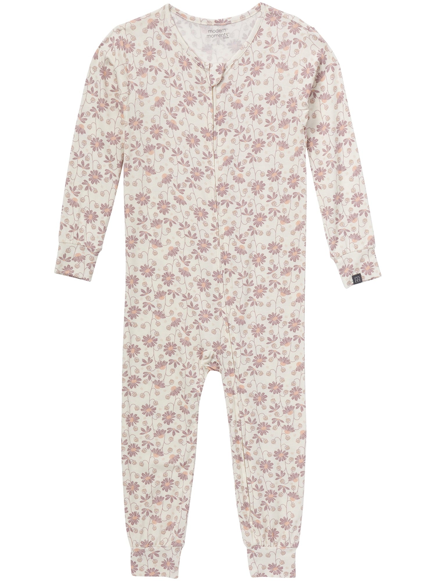 Modern Moments by Gerber Baby and Toddler Neutral Super Soft One-Piece Pajamas, Sizes 0/3 Months - 5T