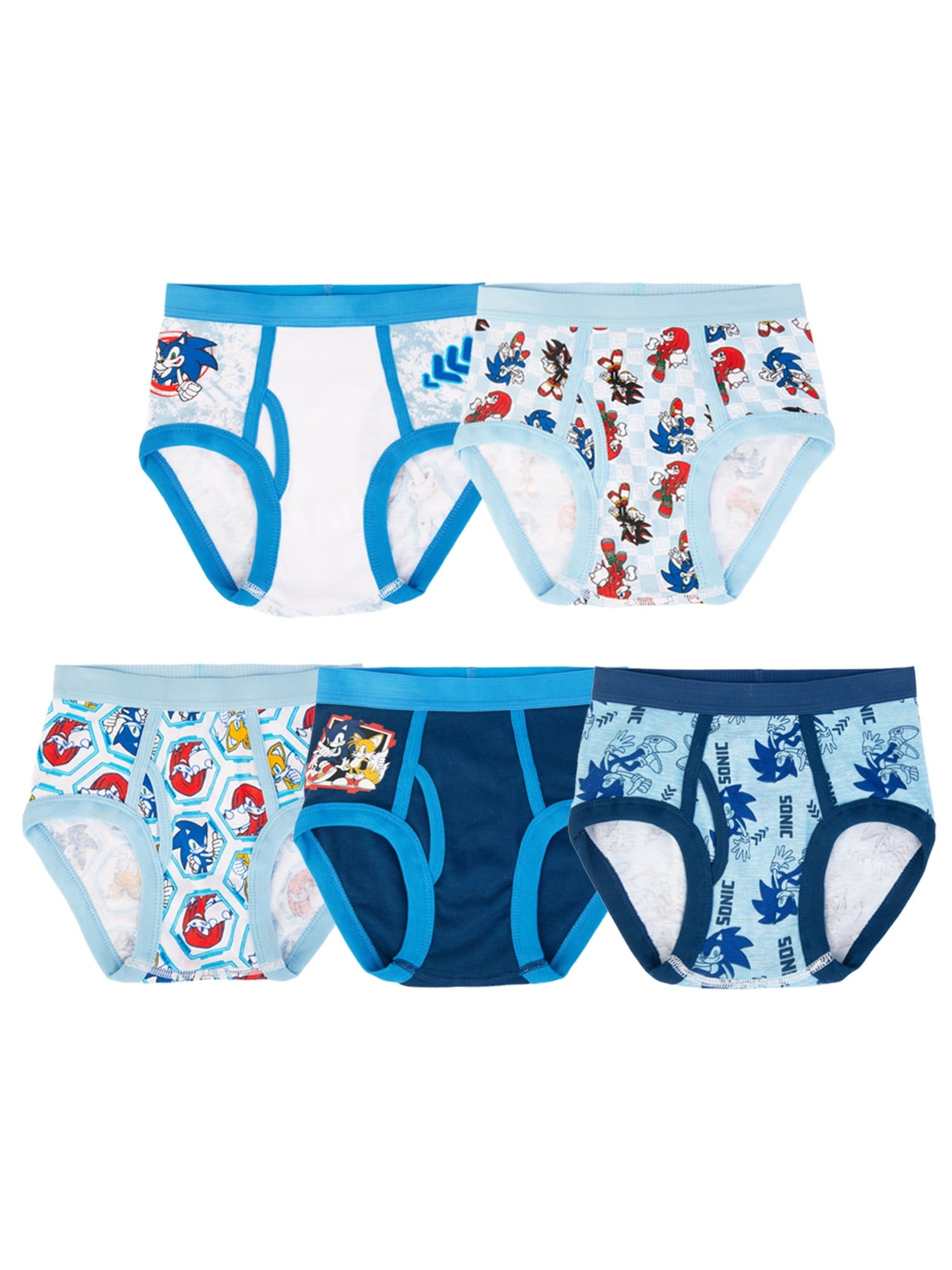 Minecraft Boys Cotton Brief Character Underwear, 5-pack, Size 4-8 Underpants